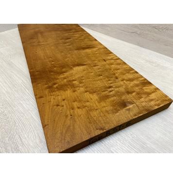 Клён Облачко Печеный заготовка на топ Смешанный АА Волна АА 23х255х625 мм (1шт под распил)-2