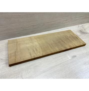 Клён Печеный Волнистый заготовка на топ Радиал АА Волна АА 23.5х225х630 мм (1шт под распил)-2