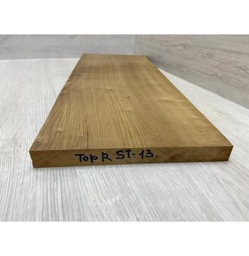 Клён Печеный Волнистый заготовка на топ Смешанный АА Волна А 24х255х635 мм (1шт под распил)-6