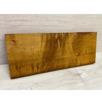 Клён Печеный Волнистый заготовка на топ Смешанный АА Волна А 24х255х635 мм (1шт под распил)-1