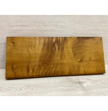 Клён Печеный Волнистый заготовка на топ Смешанный АА Волна А 24х255х635 мм (1шт под распил)-2