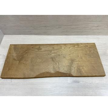 Клён Облачко Печеный 180 гр заготовка на топ Смешанный ААА Волна АА 24х245х630 мм (1шт под распил)-6