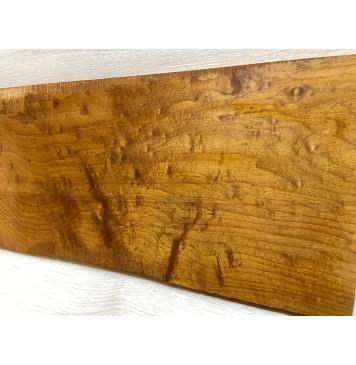 Клён Облачко Печеный 180 гр заготовка на топ Смешанный ААА Волна АА 24х245х630 мм (1шт под распил)-2