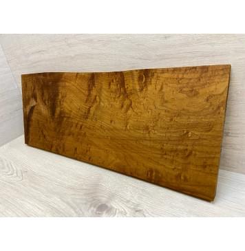 Клён Облачко Печеный 180 гр заготовка на топ Смешанный ААА Волна АА 24х245х630 мм (1шт под распил)-3