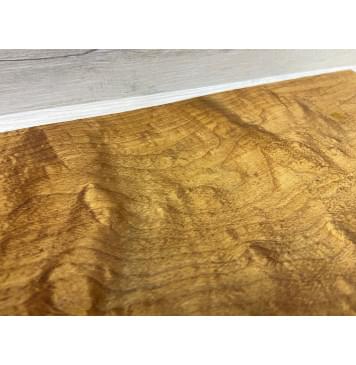 Клён Облачко Печеный 180 гр заготовка на топ Смешанный ААА Волна АА 24х245х630 мм (1шт под распил)-5