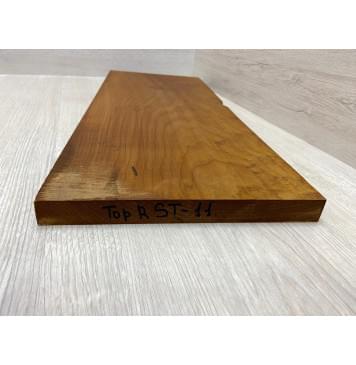 Клён Облачко Печеный 180 гр заготовка на топ Смешанный АА Волна АА 24х240х615 мм (1шт под распил)-6