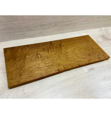 Клён Облачко Печеный 180 гр заготовка на топ Смешанный АА Волна АА 24х240х615 мм (1шт под распил)-1