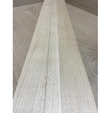 Клен Белый заготовка грифа безголовой гитары Радиал АА 37х(40-19-40)х630 мм - из 3х частей-3