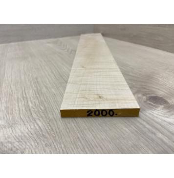 Клён Белый Явор, Волнистый заготовка накладки для электрогитары Смешанный АА Волна АА 10х84х530 мм-8