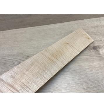 Клён Белый Явор, Волнистый заготовка накладки для электрогитары Смешанный АА Волна АА 10х84х530 мм-8