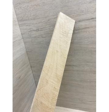 Клён Белый Явор, Волнистый заготовка накладки для электрогитары Смешанный ААА Волна АА 9х63х530 мм-10