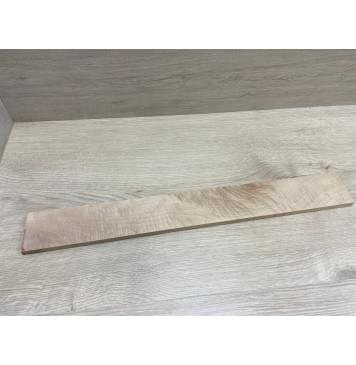 Клён Белый Явор, Волнистый заготовка накладки для электрогитары Смешанный ААА Волна АА 10х65х525 мм-3