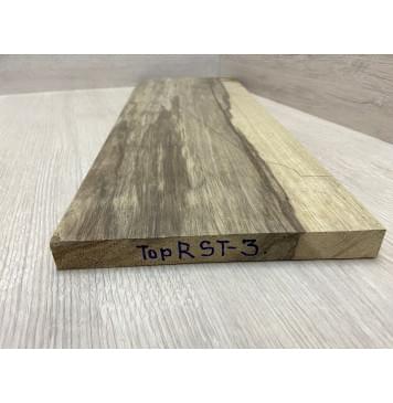 Корина Черная заготовка на топ Смешанный ААА 21х214-233х635 мм (1шт под распил)-6