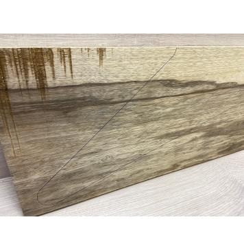 Корина Черная заготовка на топ Смешанный ААА 21х214-233х635 мм (1шт под распил)-2