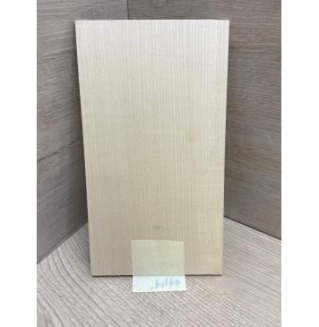 Клён Белый заготовка накладки на головку грифа Радиал ААА 6х125х215 мм-2