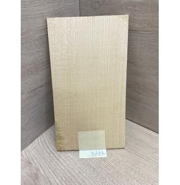 Клён Белый заготовка накладки на головку грифа Радиал ААА 6х125х215 мм-2