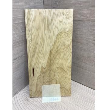 Корина Белая заготовка накладки на головку грифа Тангент ААА 5х110х210 мм-1