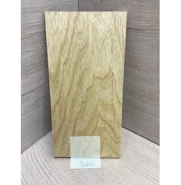 Корина Белая заготовка накладки на головку грифа Тангент ААА 6х110х210 мм-1