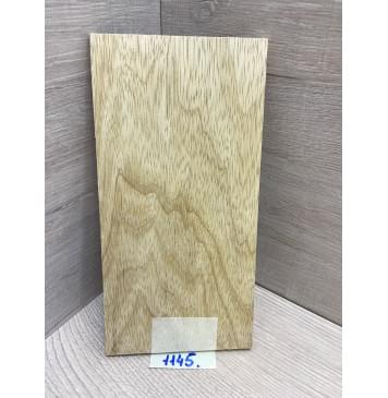 Корина Белая заготовка накладки на головку грифа Тангент ААА 6х110х210 мм-2