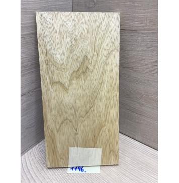 Корина Белая заготовка накладки на головку грифа Тангент ААА 7х110х210 мм-1