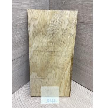 Корина Белая заготовка накладки на головку грифа Тангент ААА 5.5х110х210 мм-2