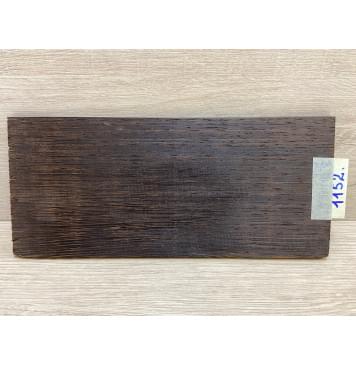 Венге заготовка накладки на головку грифа Радиал АА 6х112х245 мм-0