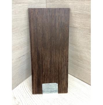 Венге заготовка накладки на головку грифа Радиал АА 6х112х245 мм-2