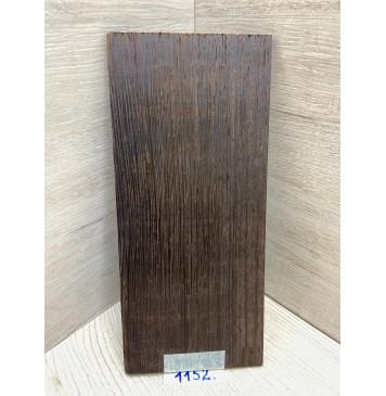 Венге заготовка накладки на головку грифа Радиал АА 6х112х245 мм-1