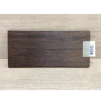 Венге заготовка накладки на головку грифа Радиал АА 6х110х245 мм-0