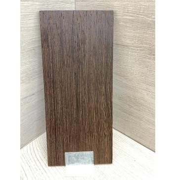 Венге заготовка накладки на головку грифа Радиал АА 6х110х245 мм-1