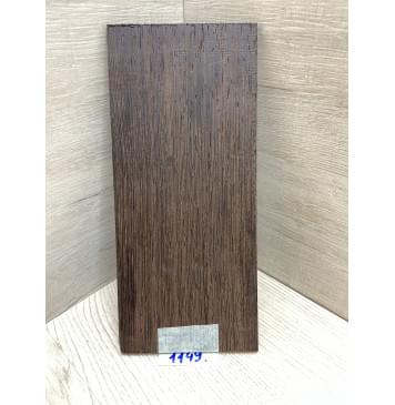 Венге заготовка накладки на головку грифа Радиал АА 6х110х245 мм-2