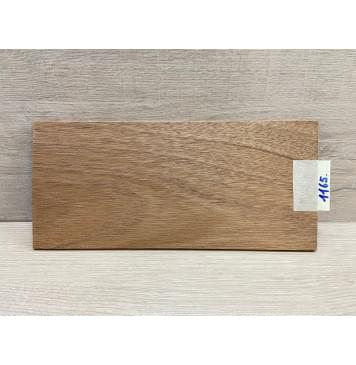 Махагон Кая заготовка накладки на головку грифа Смешанный ААА 6х122х265 мм-0