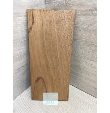 Махагон Кая заготовка накладки на головку грифа Смешанный ААА 6х122х265 мм-1