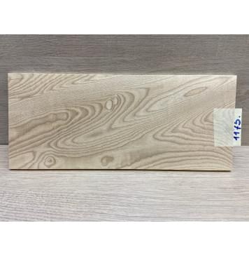 Ясень Белый заготовка накладки на головку грифа Тангент ААА 6х122х285 мм-0