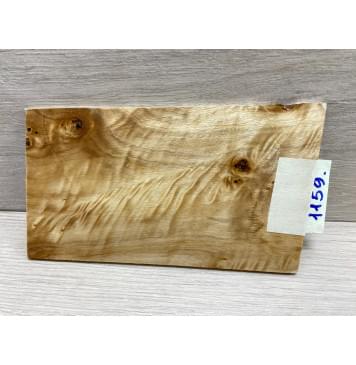 Тополь Кап заготовка накладки на головку грифа Смешанный ААА 5х108х180 мм-0