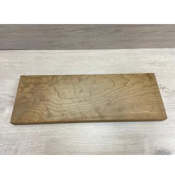 Клён Облачко (Печеный 180) заготовка на топ для Тревел гитары Смешанный ААА Волна А 28х154х435 мм (1шт под распил)-2