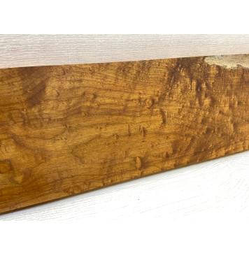 Клён Облачко (Печеный 180) заготовка на топ для Тревел гитары Смешанный ААА Волна А 28х154х435 мм (1шт под распил)-5