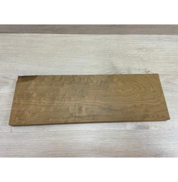 Клён Облачко (Печёный 180) заготовка на топ Тангент АА Волна АА 28х156х460 мм (1шт под распил)-0