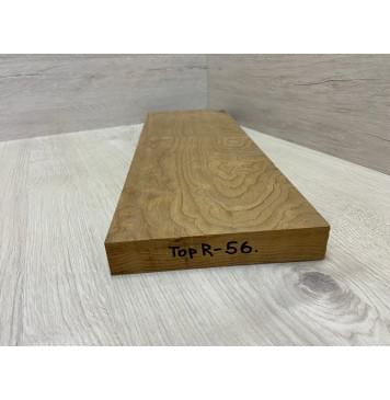 Клён Облачко (Печёный 180) заготовка на топ Тангент АА Волна АА 28х156х460 мм (1шт под распил)-2