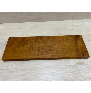 Клён Облачко (Печёный 180) заготовка на топ Тангент АА Волна АА 28х157х470 мм (1шт под распил)-3