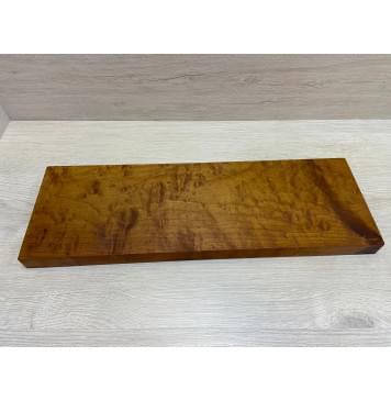 Клён Облачко (Печёный 180) заготовка на топ Тангент АА Волна АА 28х157х470 мм (1шт под распил)-4