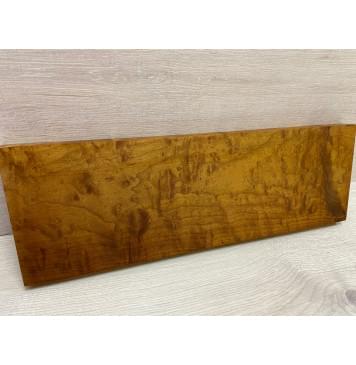 Клён Облачко (Печёный 180) заготовка на топ Тангент АА Волна АА 28х157х470 мм (1шт под распил)-5