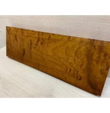 Клён Облачко (Печёный 180) заготовка на топ Тангент АА Волна АА 28х157х470 мм (1шт под распил)-6