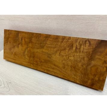 Клён Облачко (Печёный 180) заготовка на топ Тангент АА Волна АА 28х157х470 мм (1шт под распил)-7