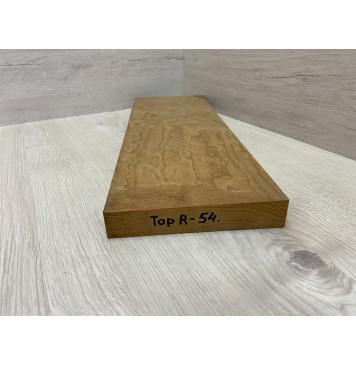 Клён Облачко (Печёный 180) заготовка на топ Тангент ААА Волна АА 27х156х455 мм (1шт под распил)-2