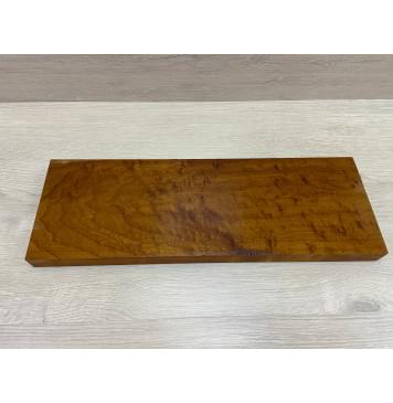 Клён Облачко (Печёный 180) заготовка на топ Тангент ААА Волна АА 27х156х455 мм (1шт под распил)-4