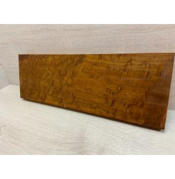 Клён Облачко (Печёный 180) заготовка на топ Тангент ААА Волна АА 27х156х455 мм (1шт под распил)-7