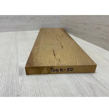 Клён Белый (Печёный 180) заготовка на топ Тангент АА 25х197х570 мм (1шт под распил)-3