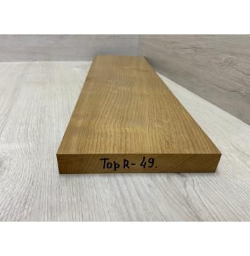 Клён Белый (Печёный 180) заготовка на топ Смешанный А 26.5х175х570 мм (1шт под распил)-2