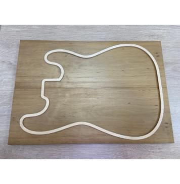 Ольха (Печеная 180) заготовка на топ Тангент ААА 20х183х520 мм - 2 шт. (книжкой) Ольха (Печеная 180) заготовка на топ Тангент ААА 20х183х520 мм - 2 шт. (книжкой)-2